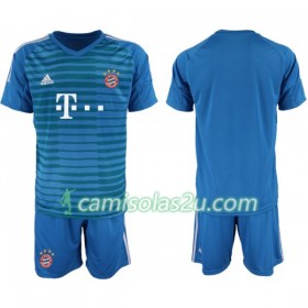 Camisolas de Futebol FC Bayern München Guarda Redes Criança Equipamento Alternativa 2019/20 Manga Curta